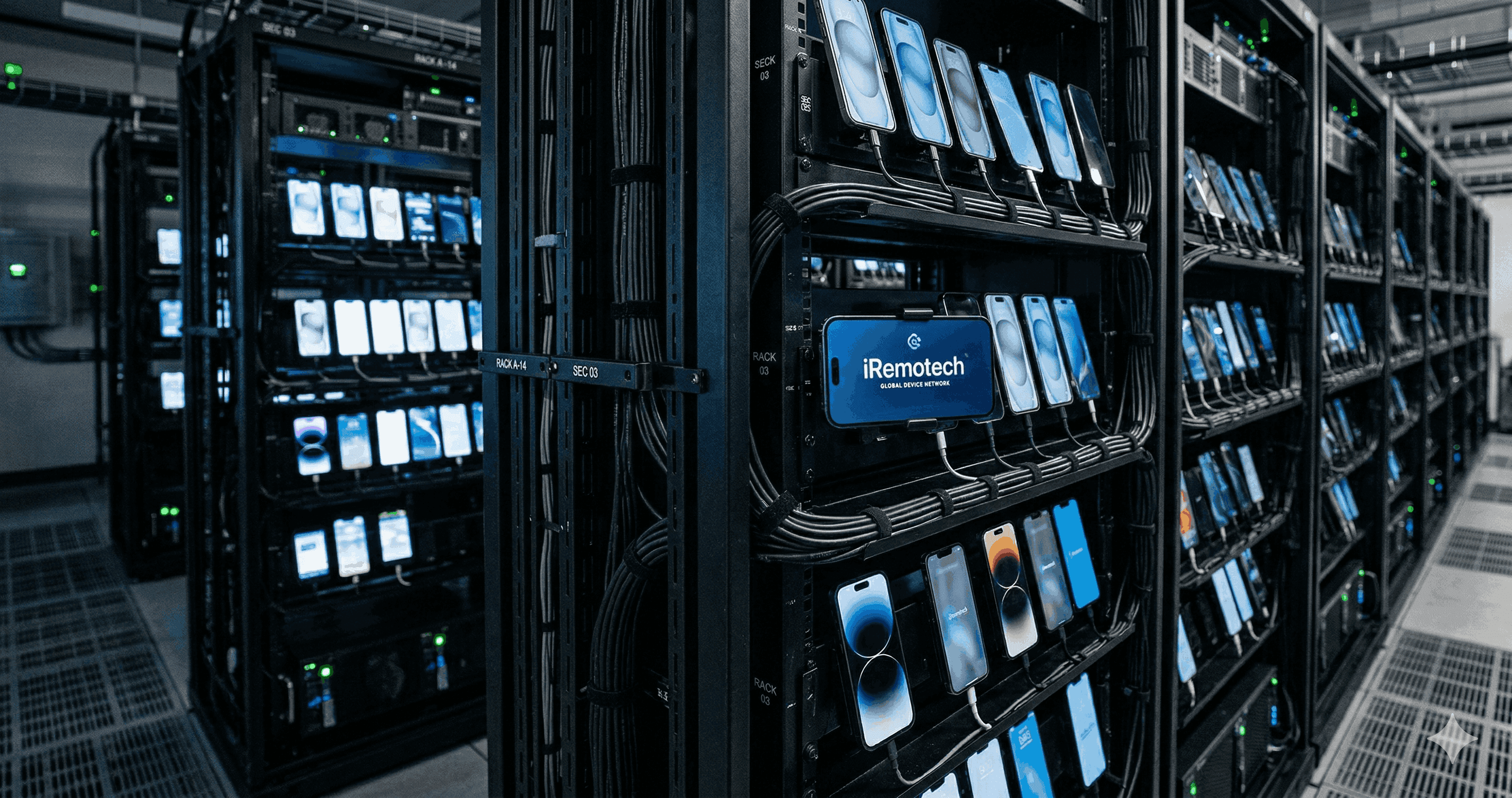 Phone farm : le guide complet pour construire et opérer à grande échelle