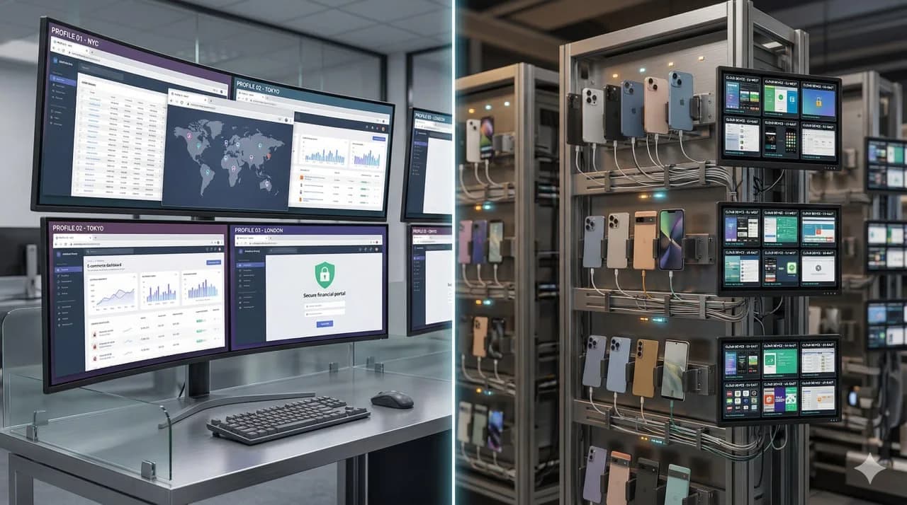 Cloud phone vs antidetect browser : lequel faut-il vraiment