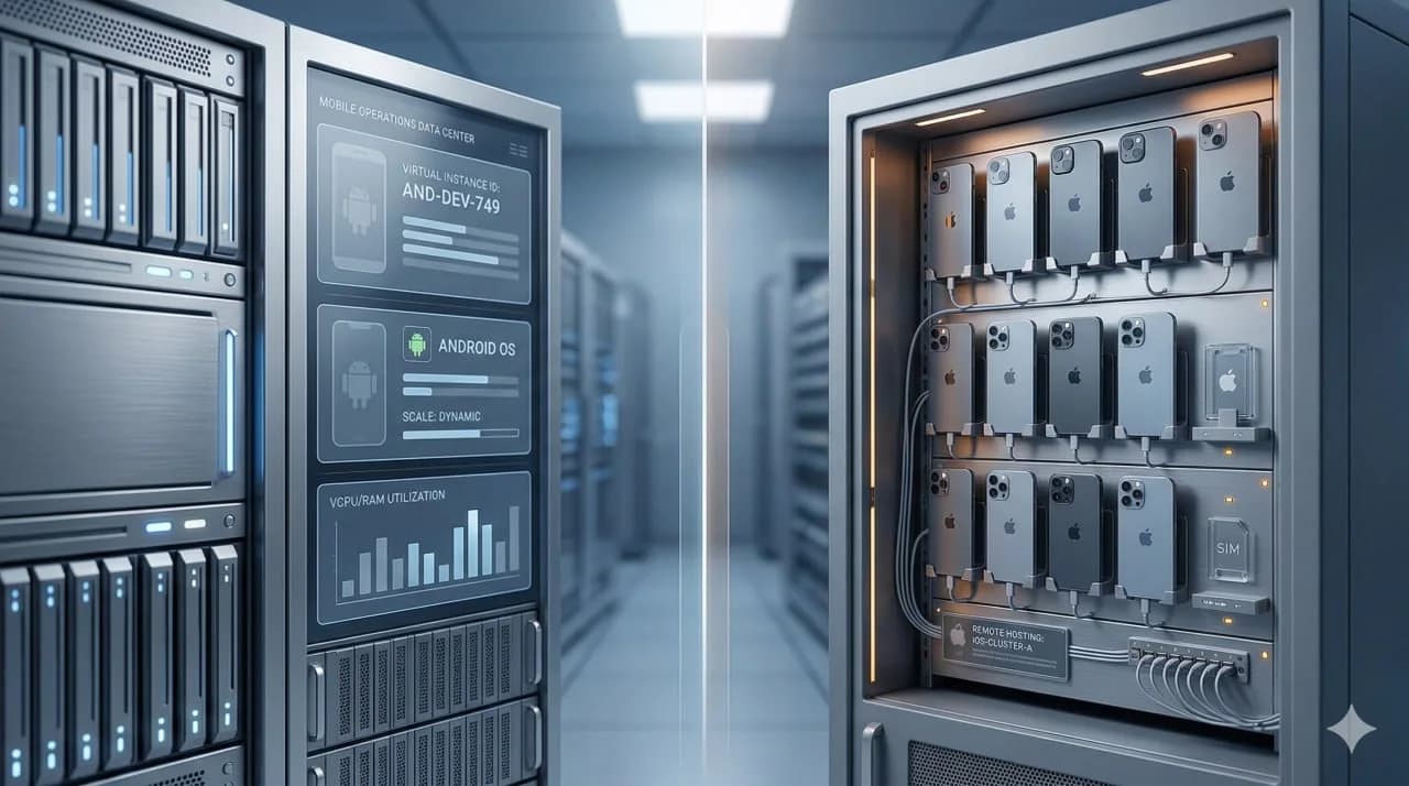 Android Cloud Phone vs Real iPhone: The Technical Truth