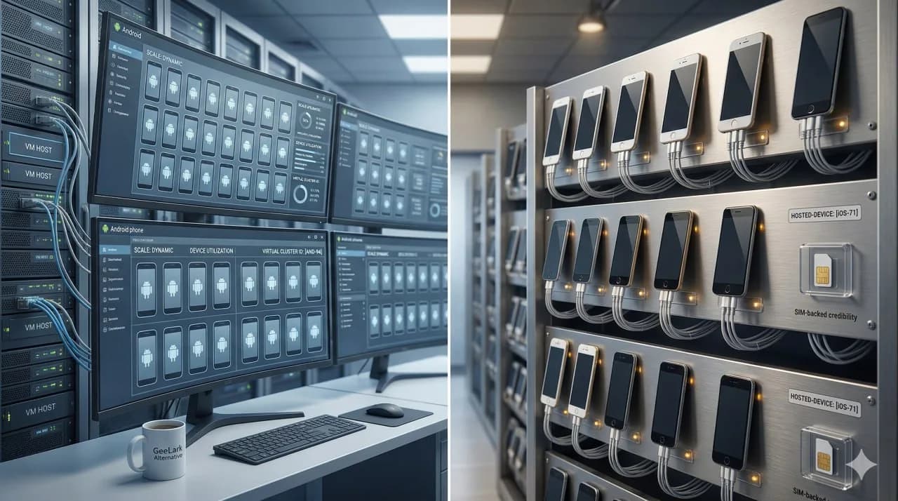 GeeLark Alternative: Why Agencies Switch from Android Cloud to Real iPhones